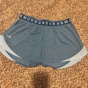 Under Armour Women's Athletic Blue Shorts